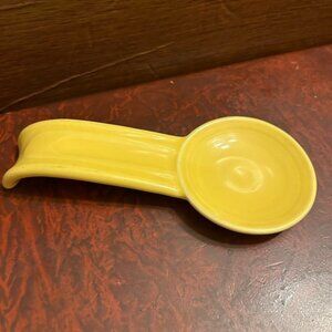 Fiestaware HLC Sunflower Yellow Ceramic Spoon Rest